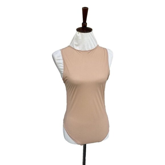 Skims Clay Jelly Sheer Crew Neck Bodysuit Sleeveless Bodysuit Size 2X - Picture 6 of 11